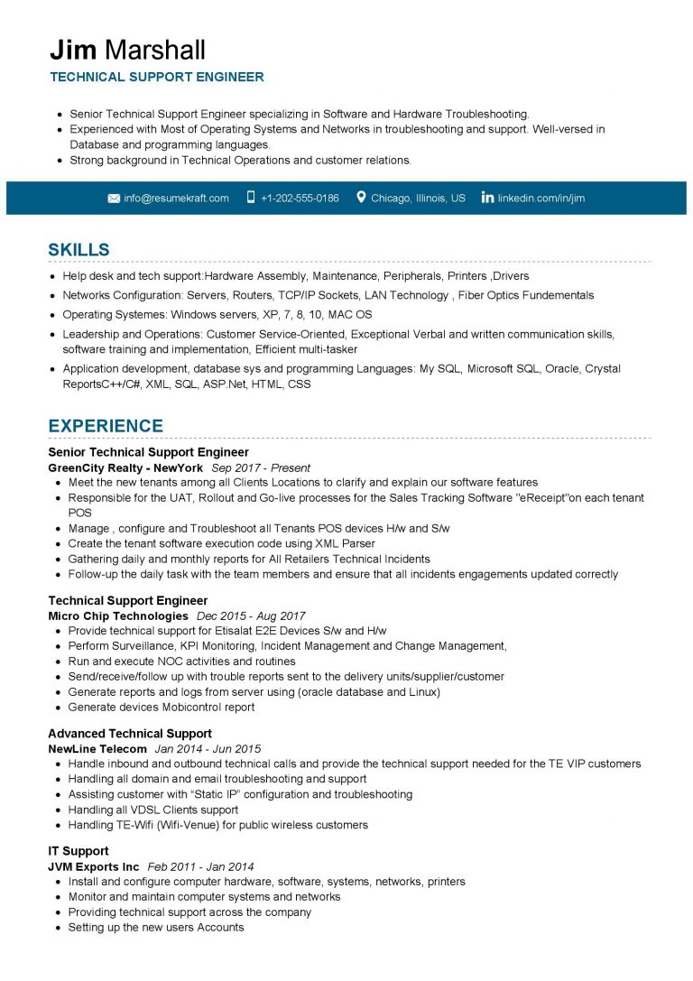 Engineering Resume Examples Page 12 Of 21 In 2024 ResumeKraft