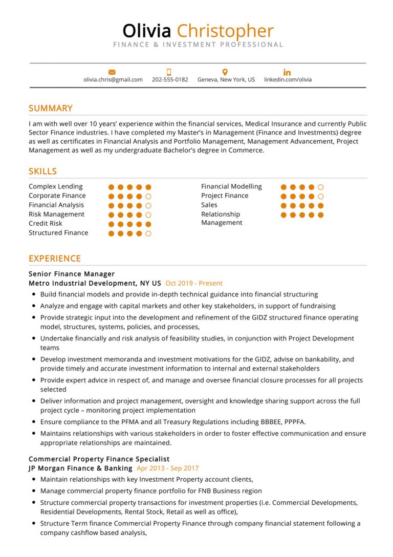 2200+ Professional Resume Samples in 2024 | ResumeKraft