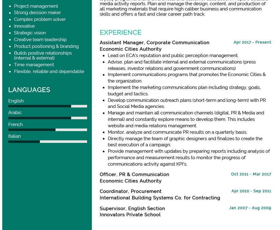 Corporate Communication Resume Example in 2024 - ResumeKraft