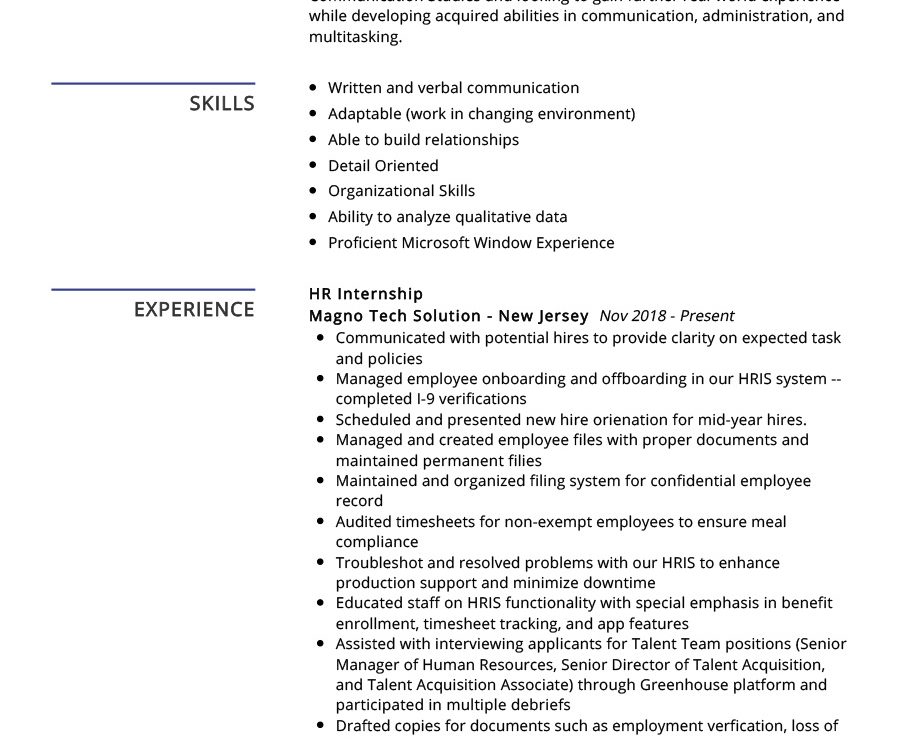 hr-internship-resume-example-2022-writing-tips-resumekraft-2022