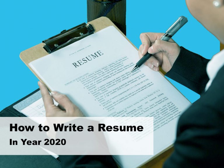 How To Write A Resume In 2024 A Complete Guide In 2024 ResumeKraft   How To Write A Resume In Year 2020 768x576 