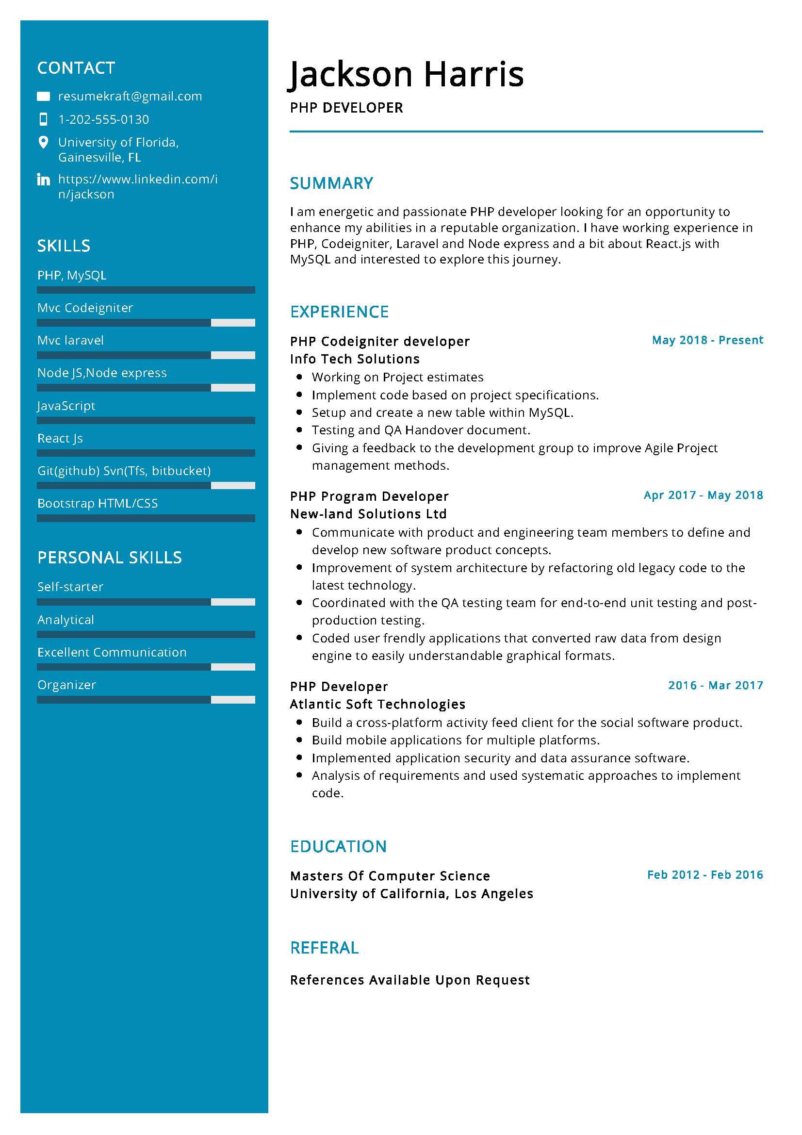 PHP-Developer-Resume-Sample-&-Writing-Tips-2020---ResumeKraft