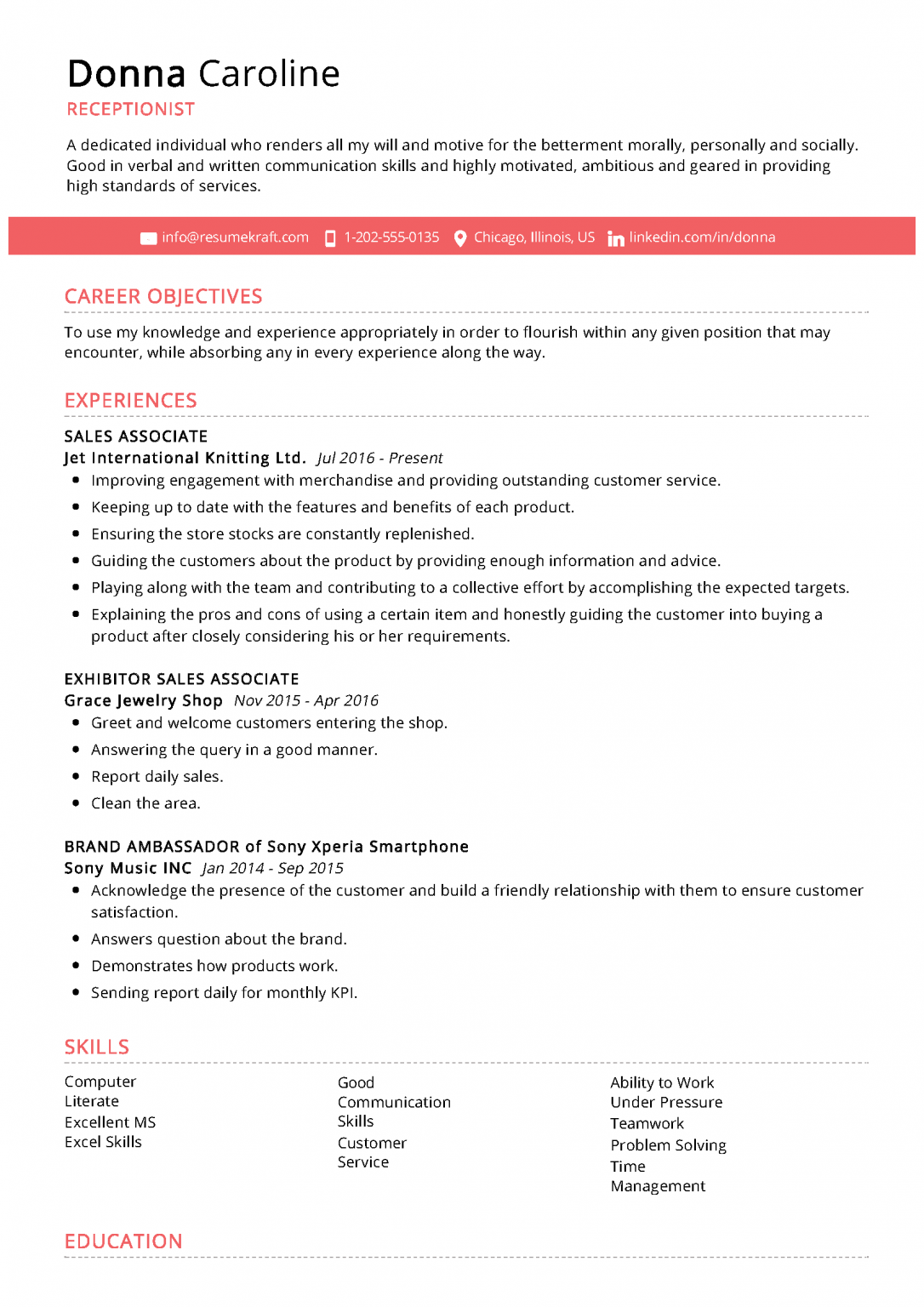 Mechanical Engineer Responsibilities ResumeKraft