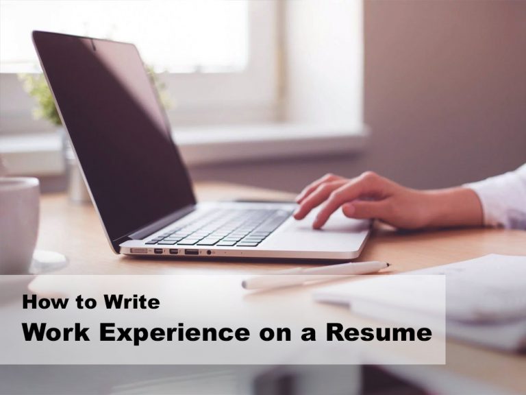 How To Write Work Experience On A Resume: Tips For 2024 In 2024 