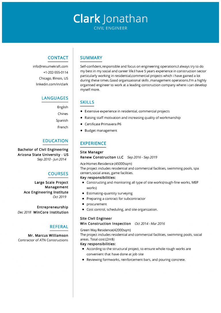 Engineering Resume Examples - Page 20 of 21 in 2024 - ResumeKraft