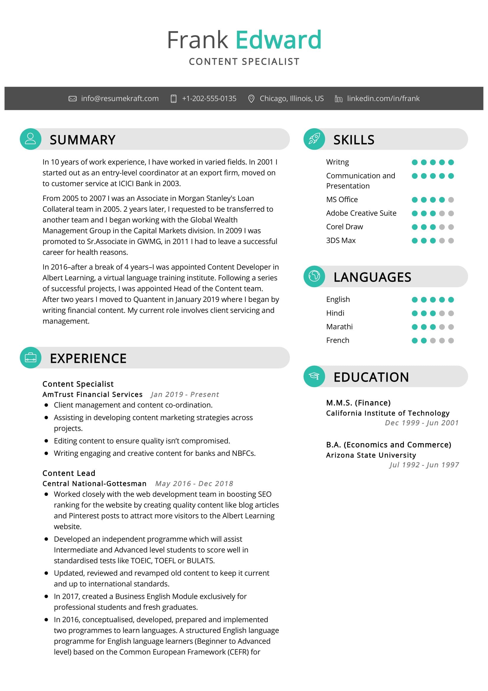 content-specialist-resume-sample-2023-writing-tips-resumekraft