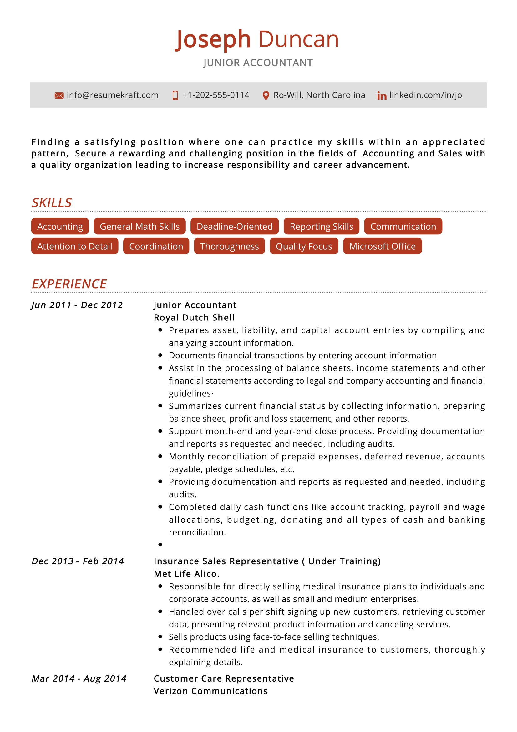 junior-accountant-resume-sample-2022-writing-tips-resumekraft-2022