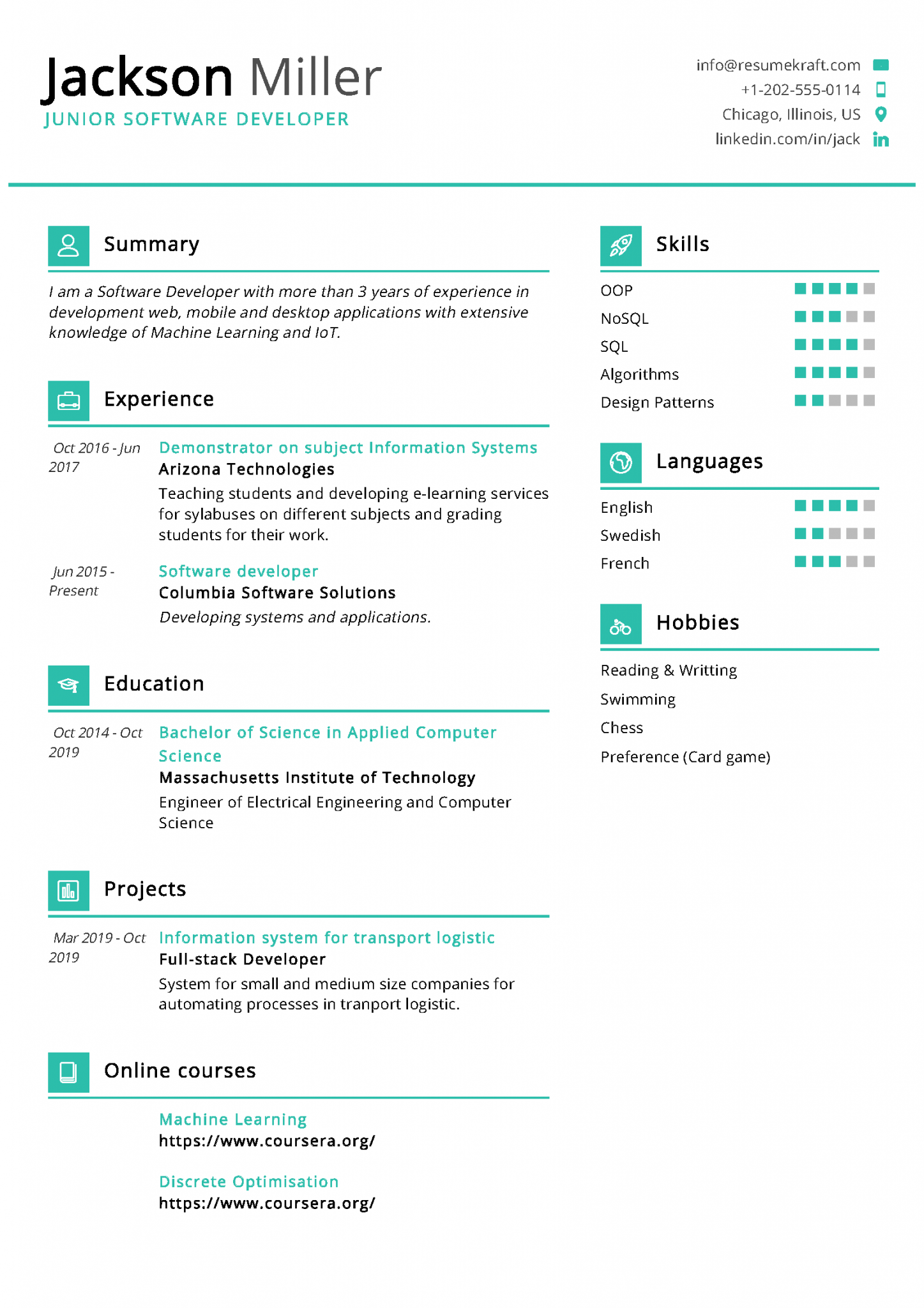 IT Resume Samples - Page 12 of 15 2023 - ResumeKraft