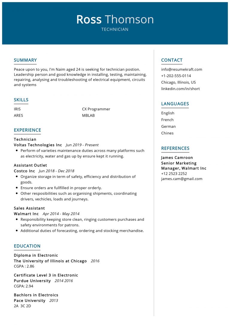 Engineering Resume Examples Page 4 Of 5 2022 ResumeKraft
