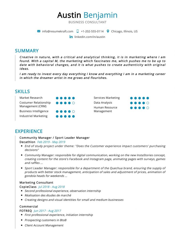 Sales and Marketing Resume Samples - Page 22 of 24 in 2024 - ResumeKraft