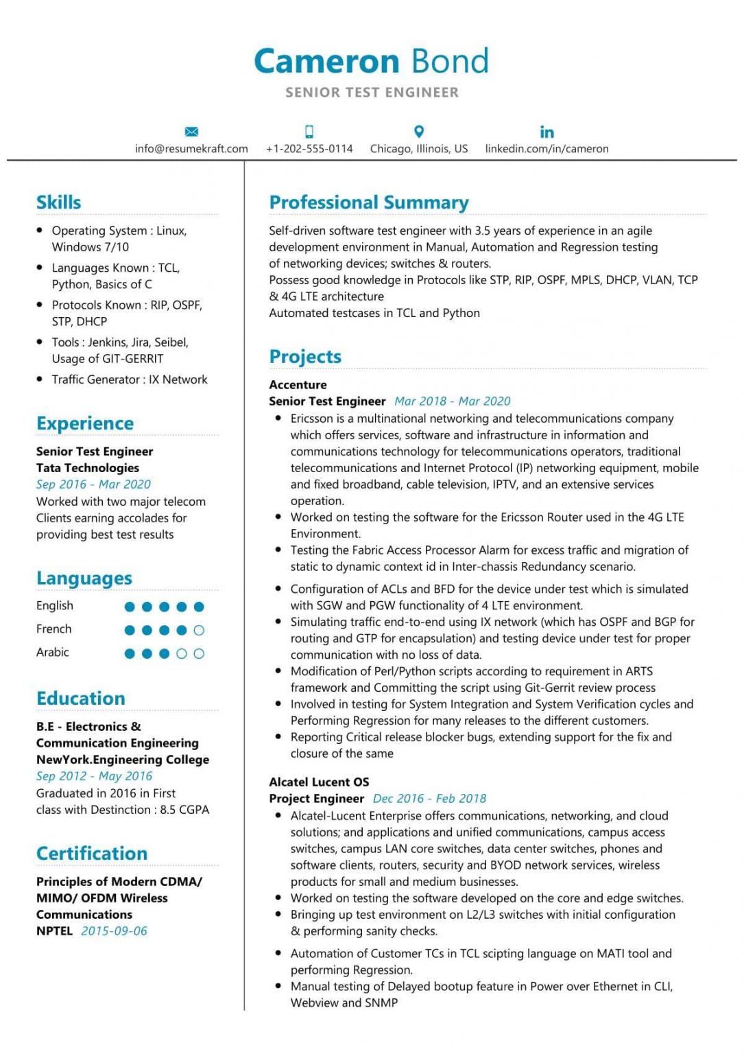 IT Resume Samples Page 5 of 11 2021 ResumeKraft