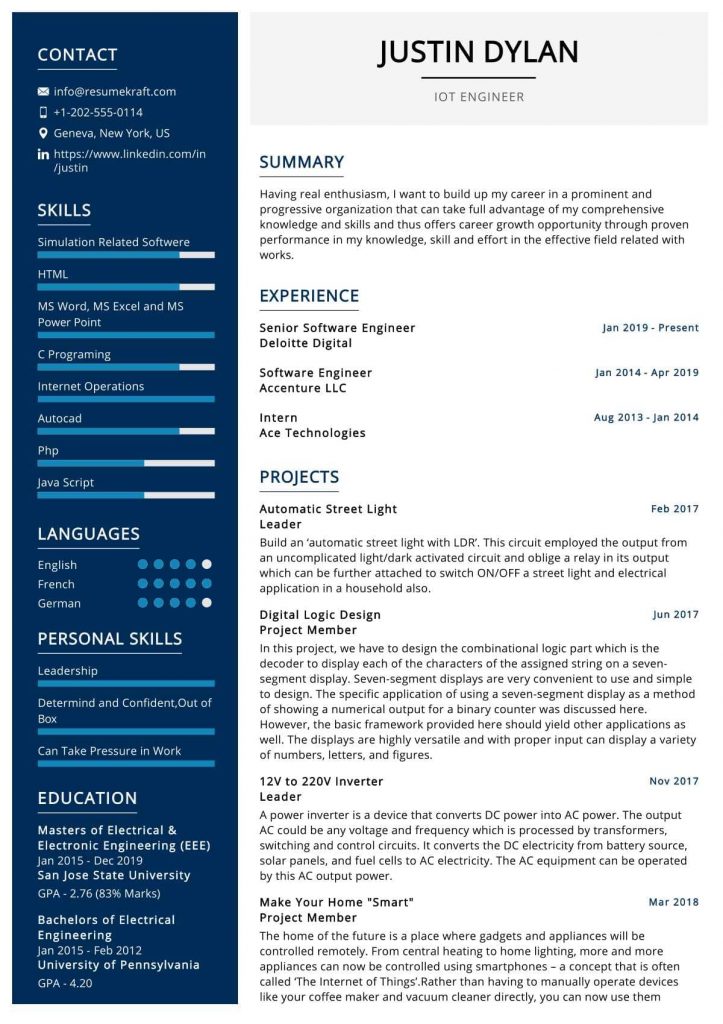 Engineering Resume Examples - Page 5 of 7 2023 - ResumeKraft