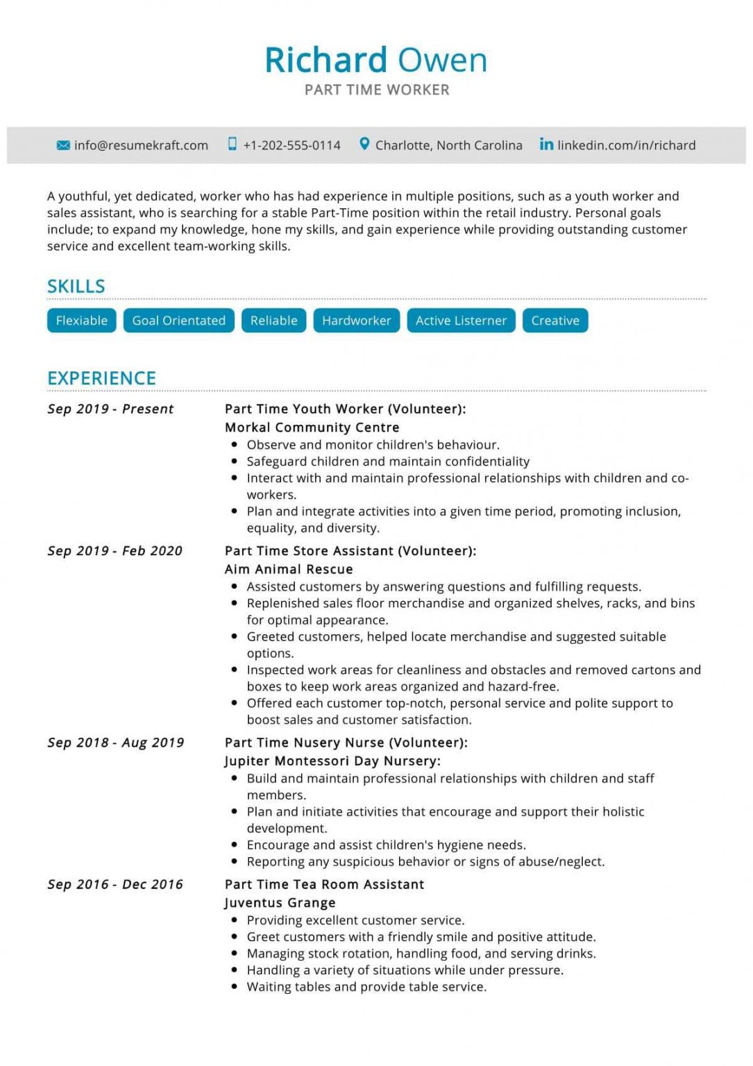 400+ Professional Resume Samples for 2021 ResumeKraft