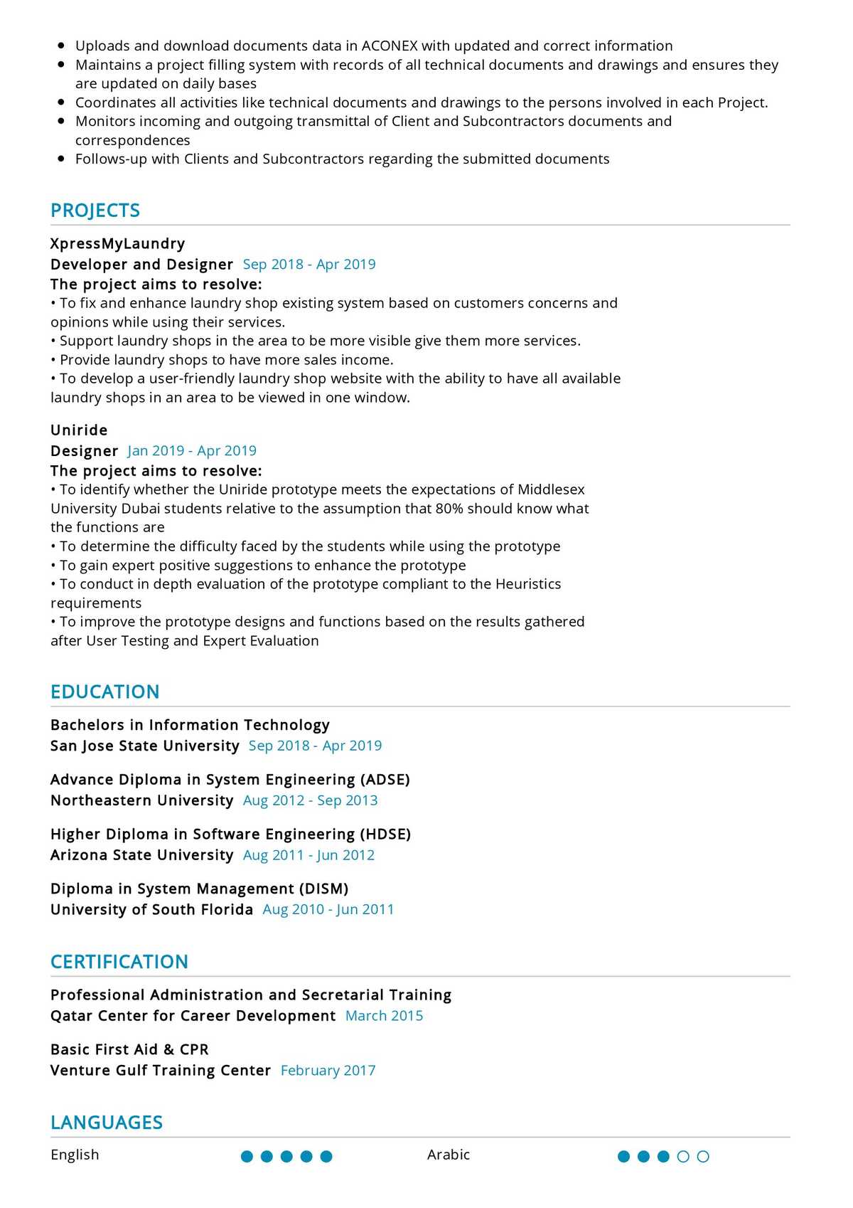 Administration Assistant Resume Sample - ResumeKraft