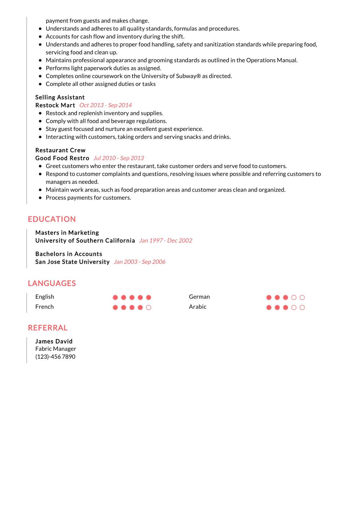 Customer Service Resume Example in 2024 - ResumeKraft