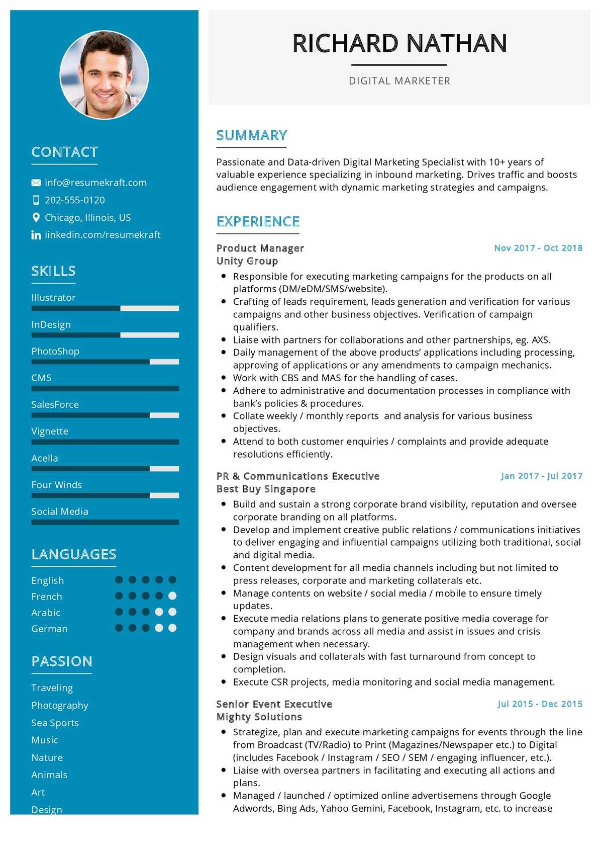 Cover Letters Marketing Niki Omar