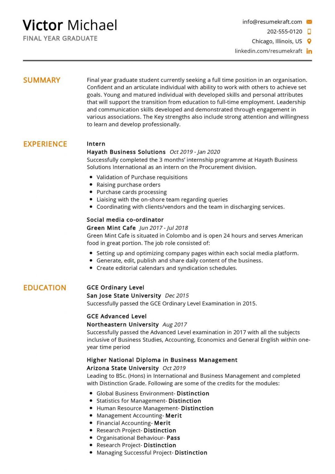 Education Resume Examples Page 2 of 5 2022 ResumeKraft