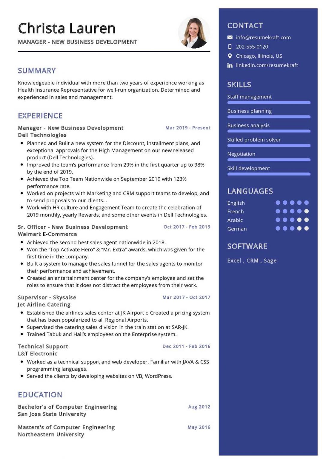 1200+ Professional Resume Samples for 2023 | ResumeKraft