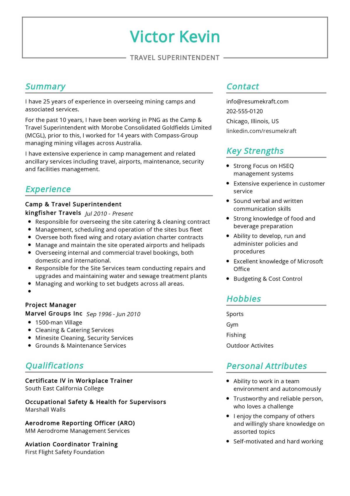 Business Resume Examples 2021 ResumeKraft