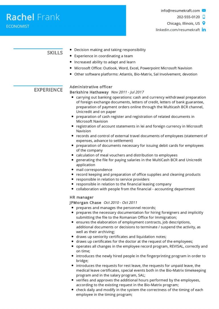 Business Resume Examples - Page 3 of 9 2022 - ResumeKraft