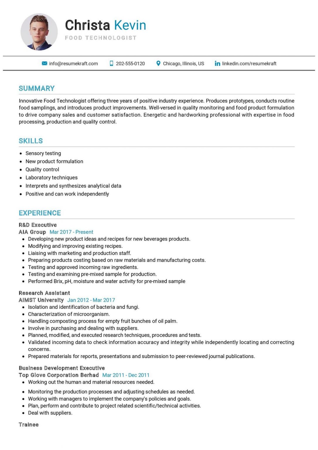 1200+ Professional Resume Samples for 2022 | ResumeKraft