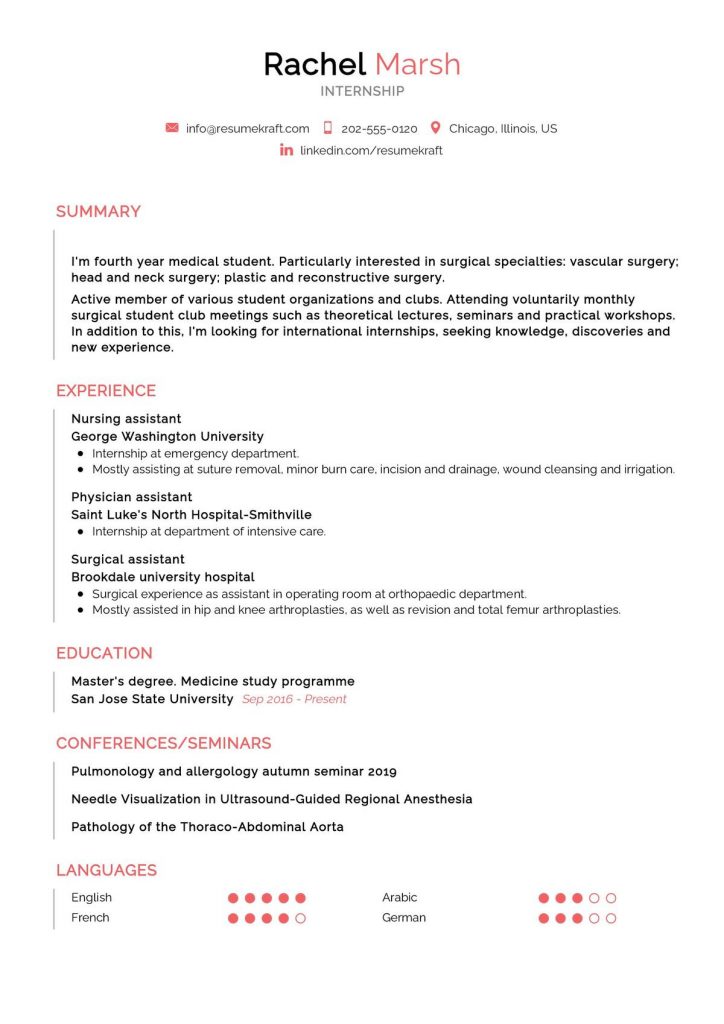 Education Resume Examples - Page 3 of 6 2023 - ResumeKraft