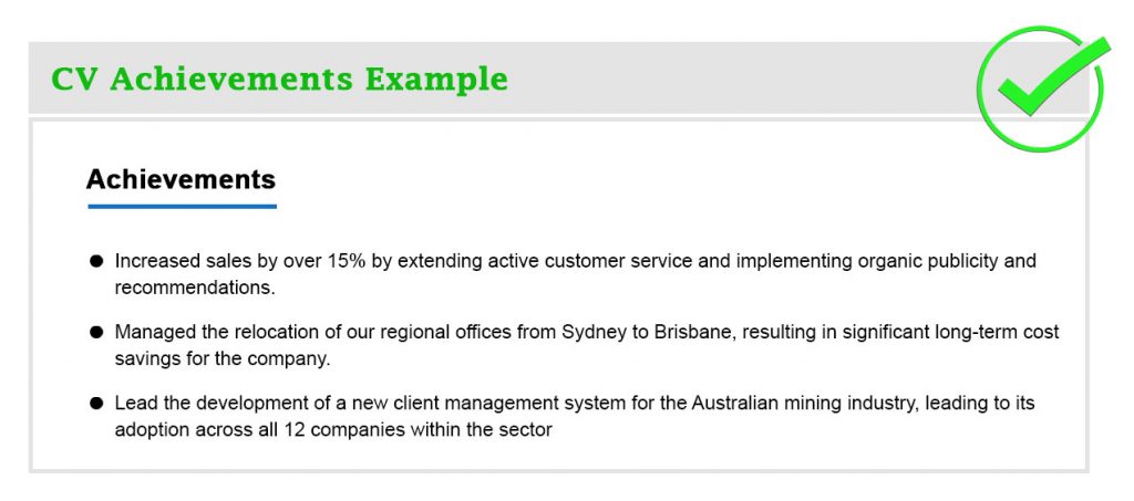 How To Write Achievements On A CV with 12 Examples 2022 ResumeKraft 