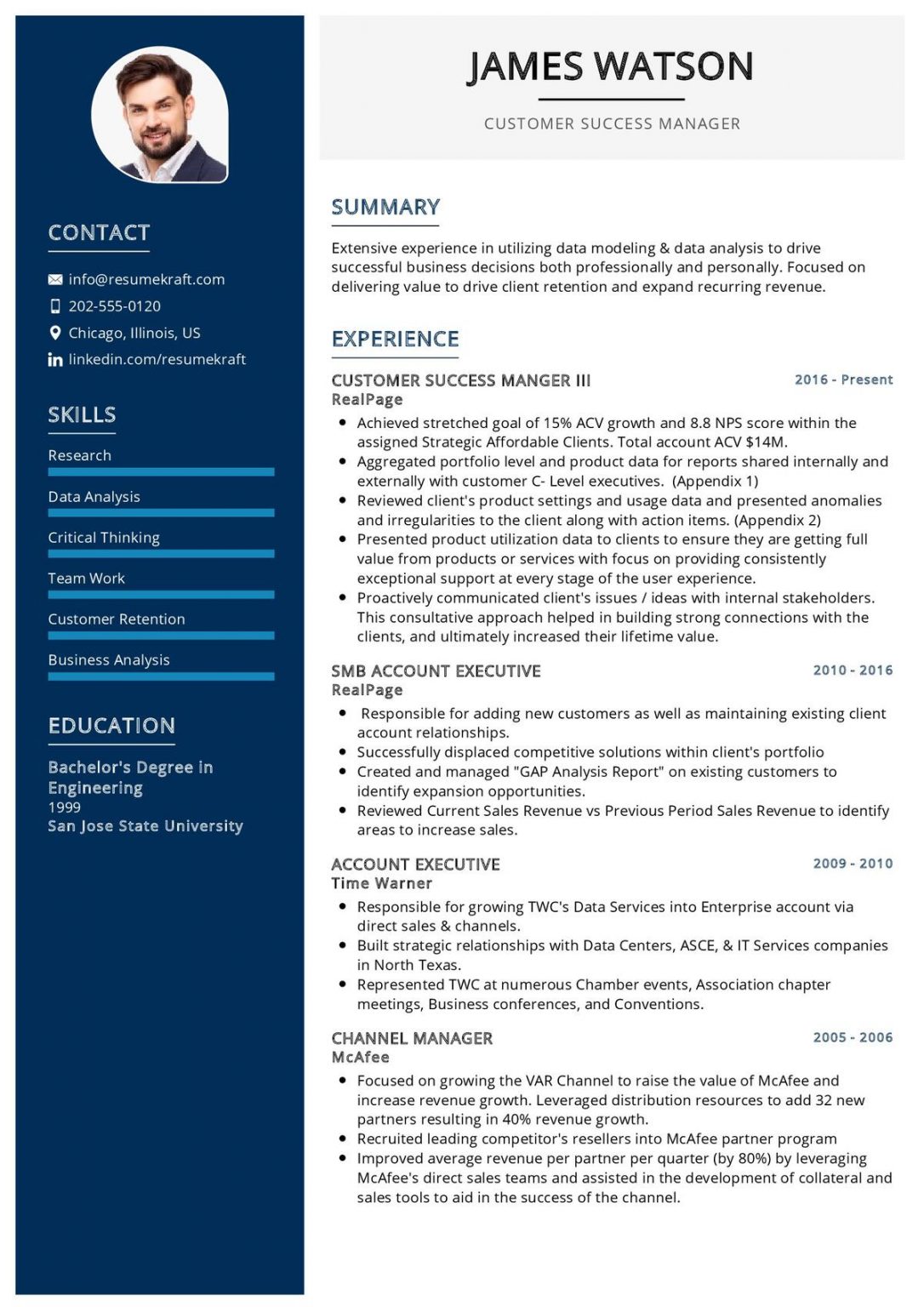 Customer Success Manager Cv 1 1086x1536 