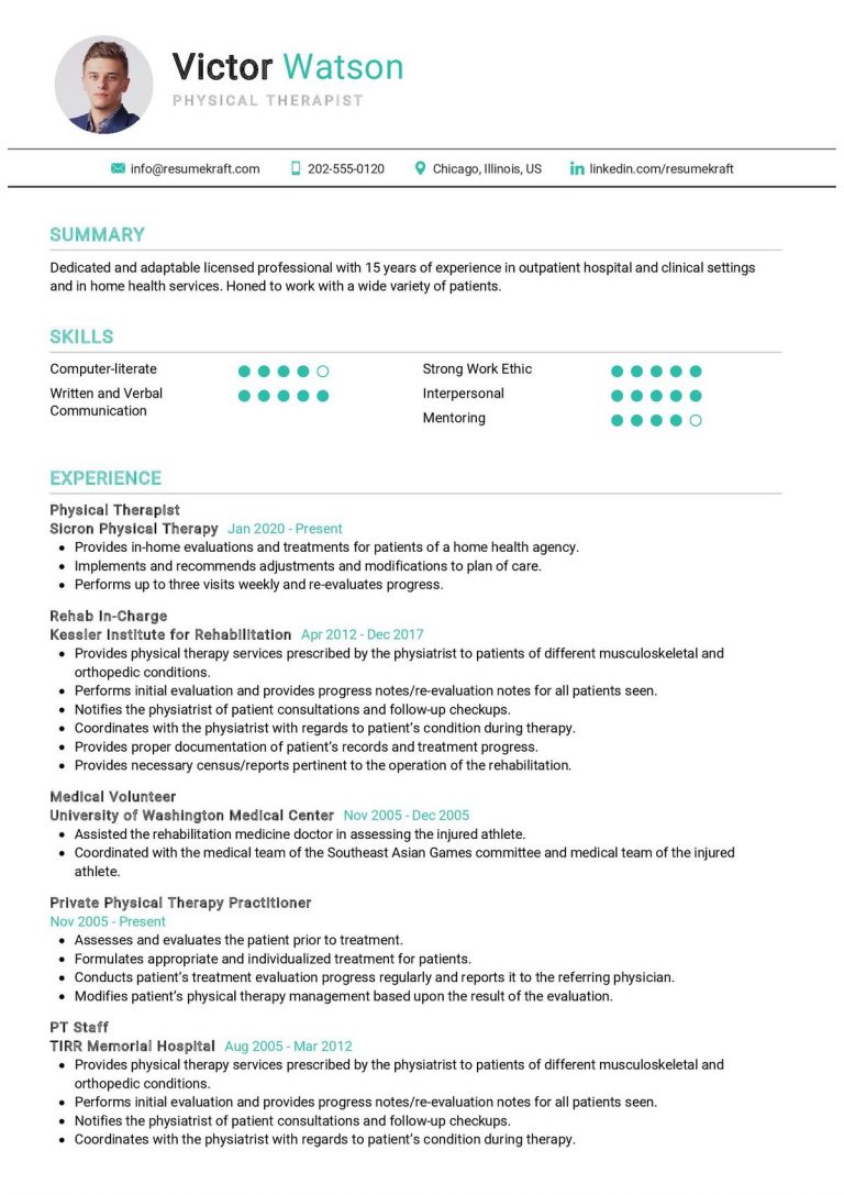 50+ Good CV Examples with Writing Guide 2022 - ResumeKraft