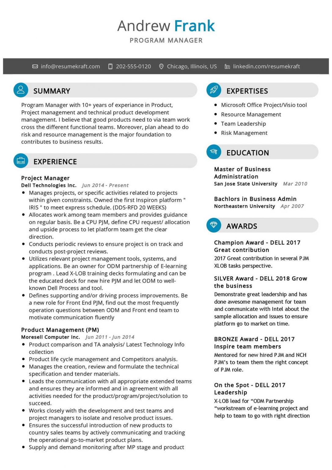 CV Format Guide With 18+ Examples and Tips in 2024 - ResumeKraft