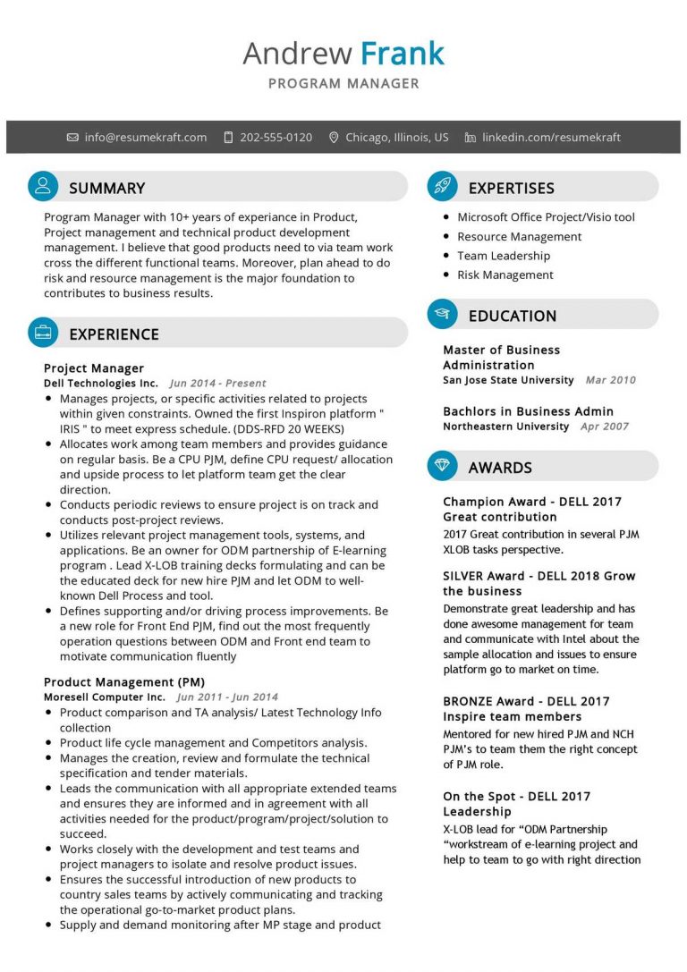 50+ Good CV Examples with Writing Guide 2021 - ResumeKraft