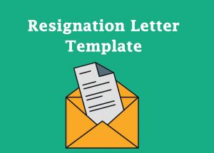 Resignation letter template for 2024 | Writing Tips - ResumeKraft