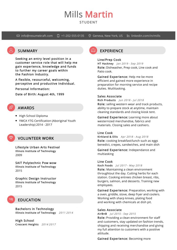 Student-CV