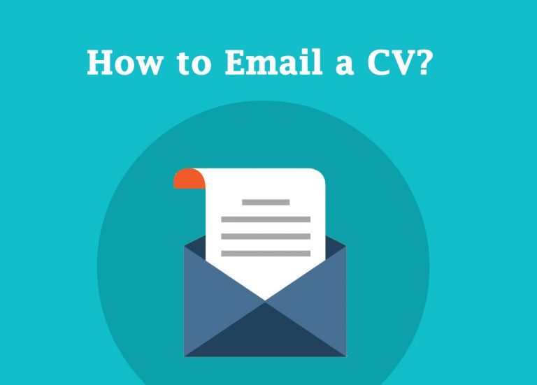 How To Email A CV In 2024 ResumeKraft   How To Email A Cv 768x551 