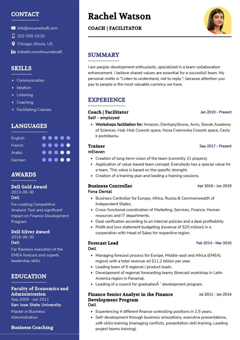 CV Samples - Page 15 of 15 2023 - ResumeKraft