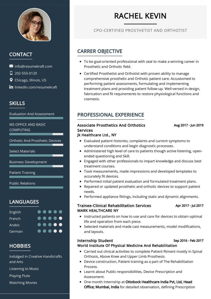 CV Template - Page 3 of 15 in 2024 - ResumeKraft