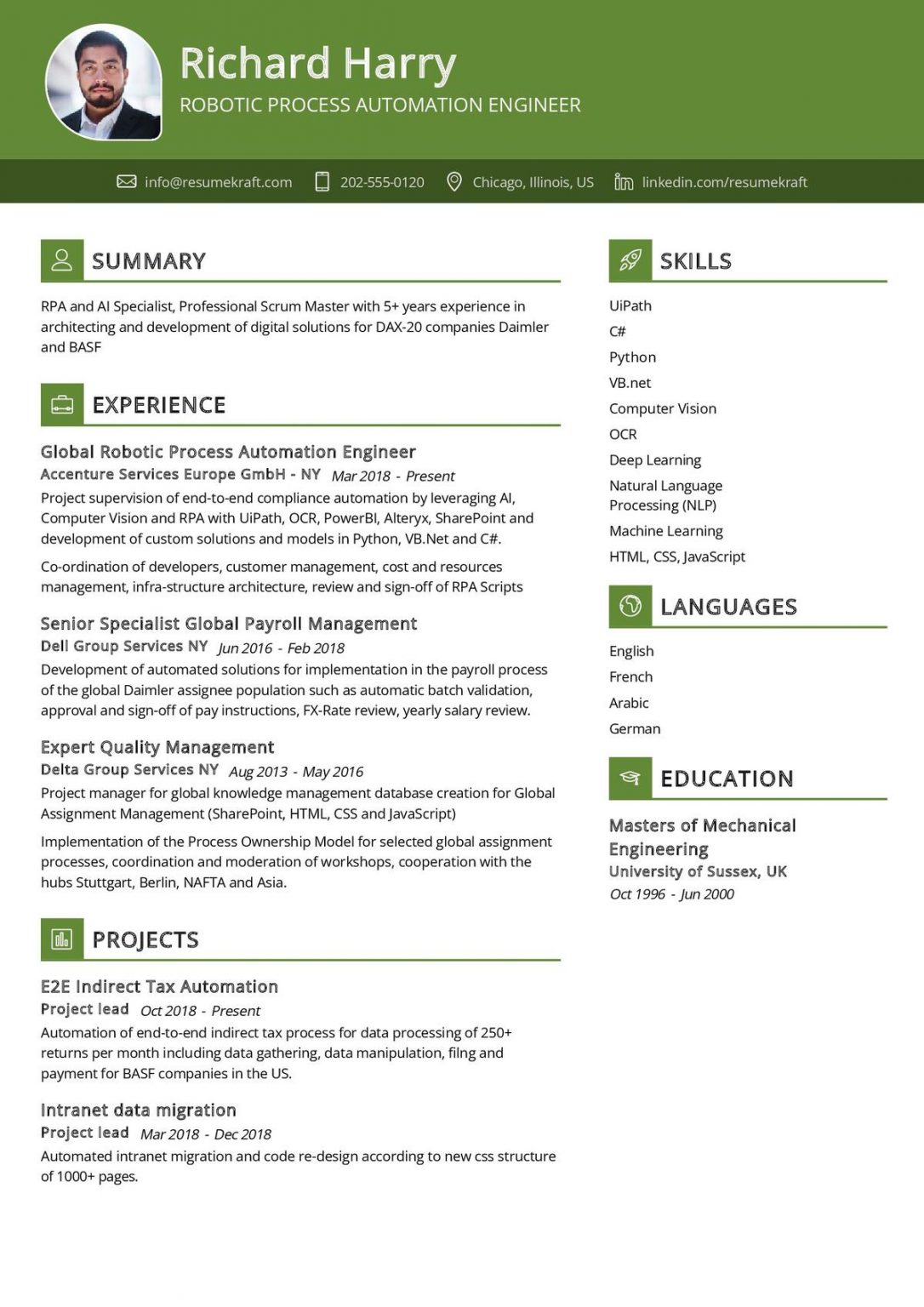 2200+ Professional Resume Samples in 2025 | ResumeKraft