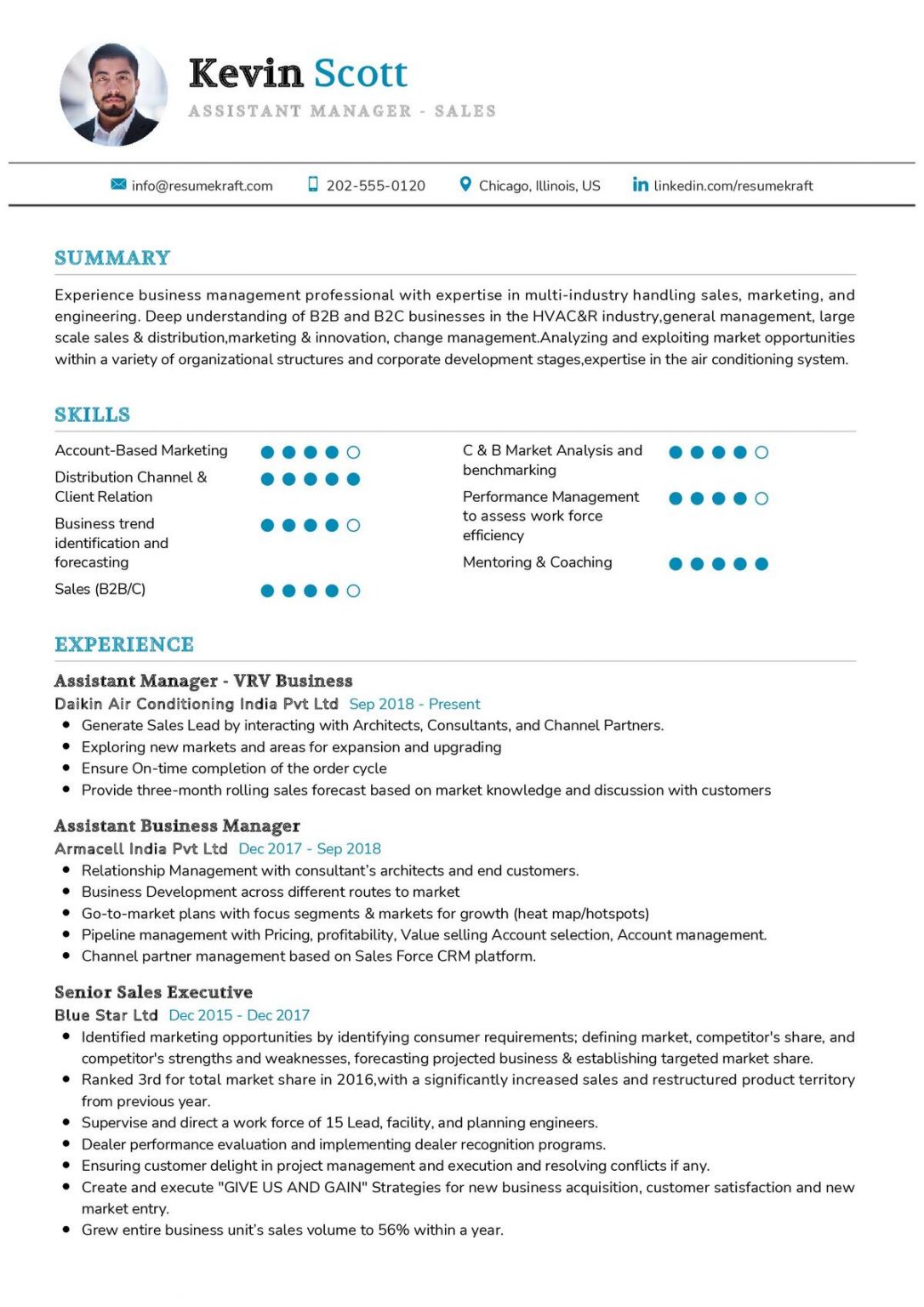 CV Template - Page 3 of 15 in 2024 - ResumeKraft