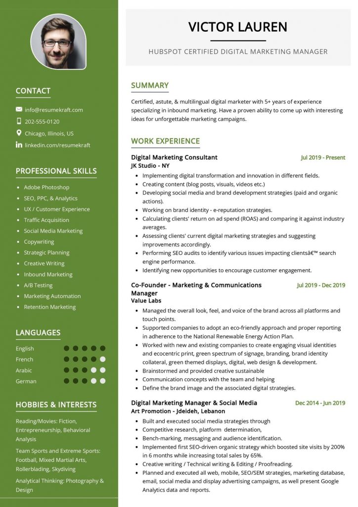 900+ Professional Resume Samples for 2022 | ResumeKraft