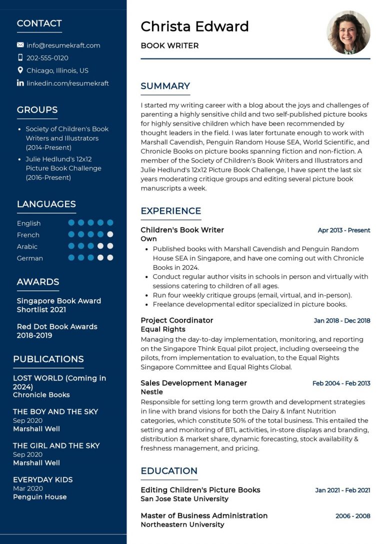 900+ Professional Resume Samples for 2022 | ResumeKraft