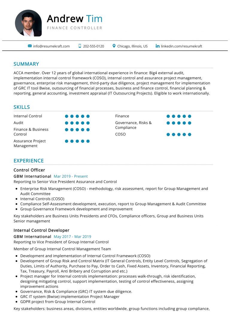 1200+ Professional Resume Samples for 2022 | ResumeKraft