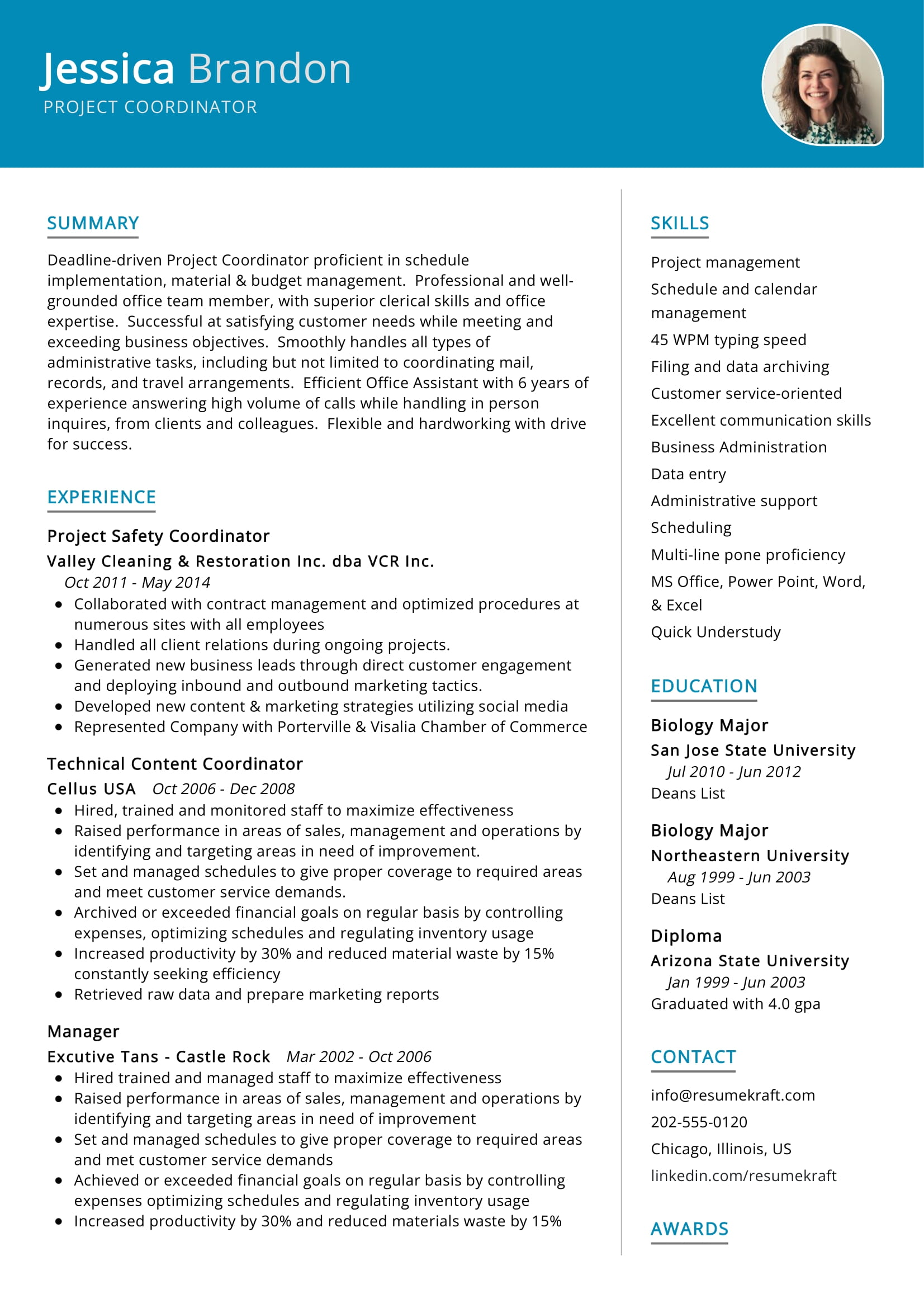 project-coordinator-resume-sample-2023-writing-tips-resumekraft