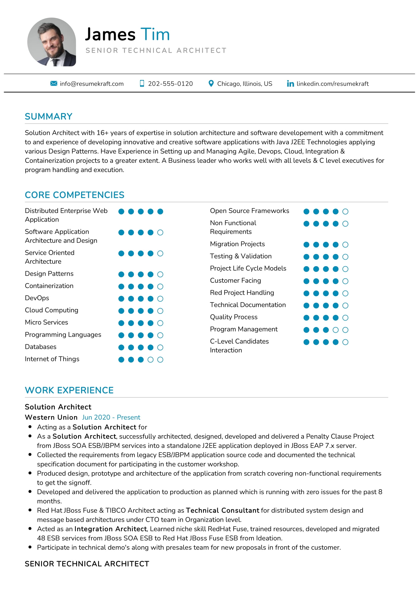 Cloud Architect Resume Example For 2022 Resume Worded Vrogue   Solution Architect Resume 1 