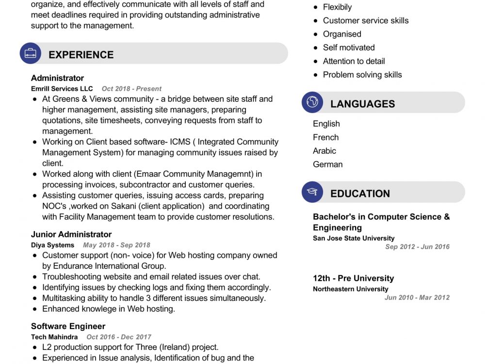 Administrator-Resume-Sample