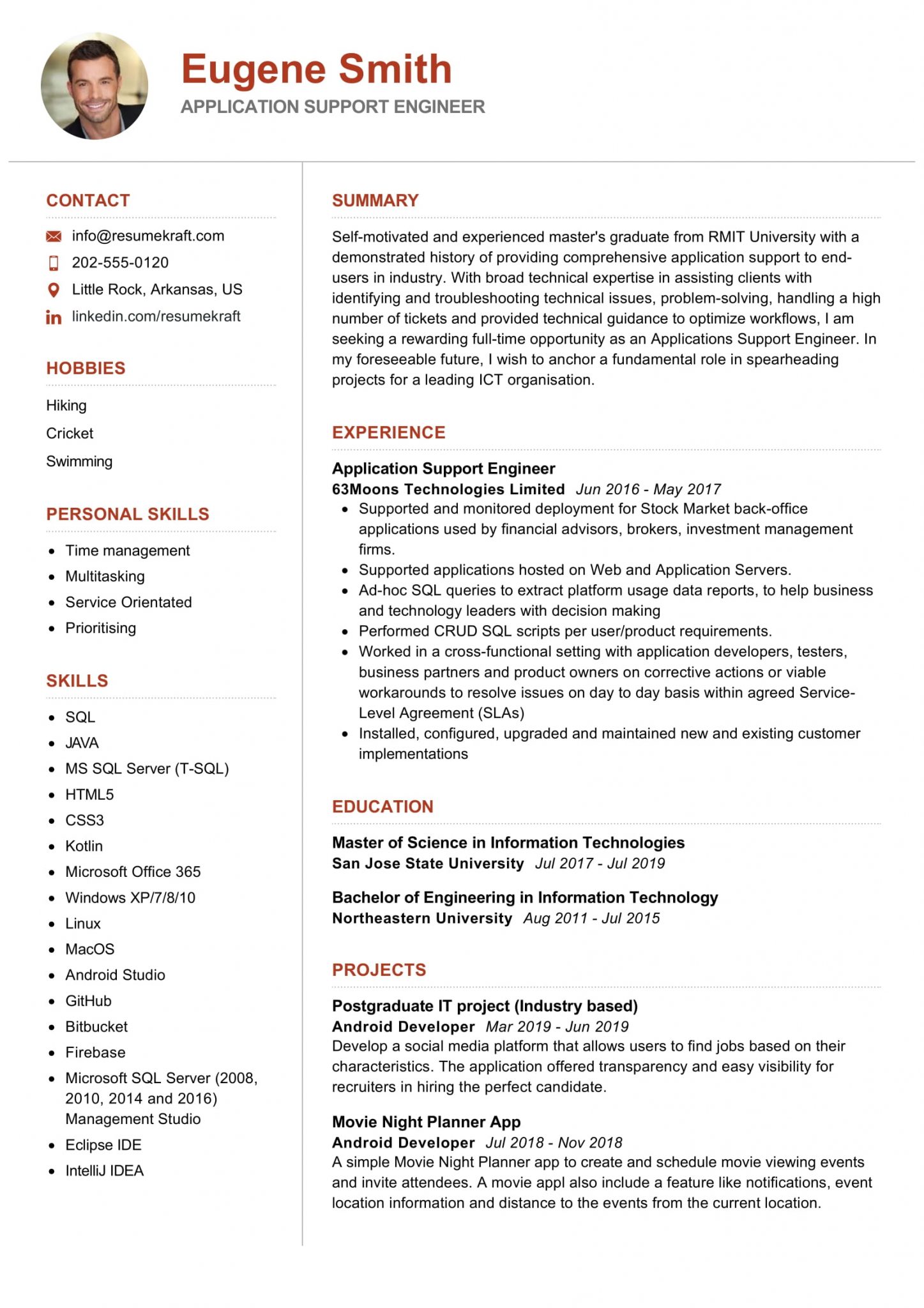 1050+ Professional Resume Samples for 2022 | ResumeKraft