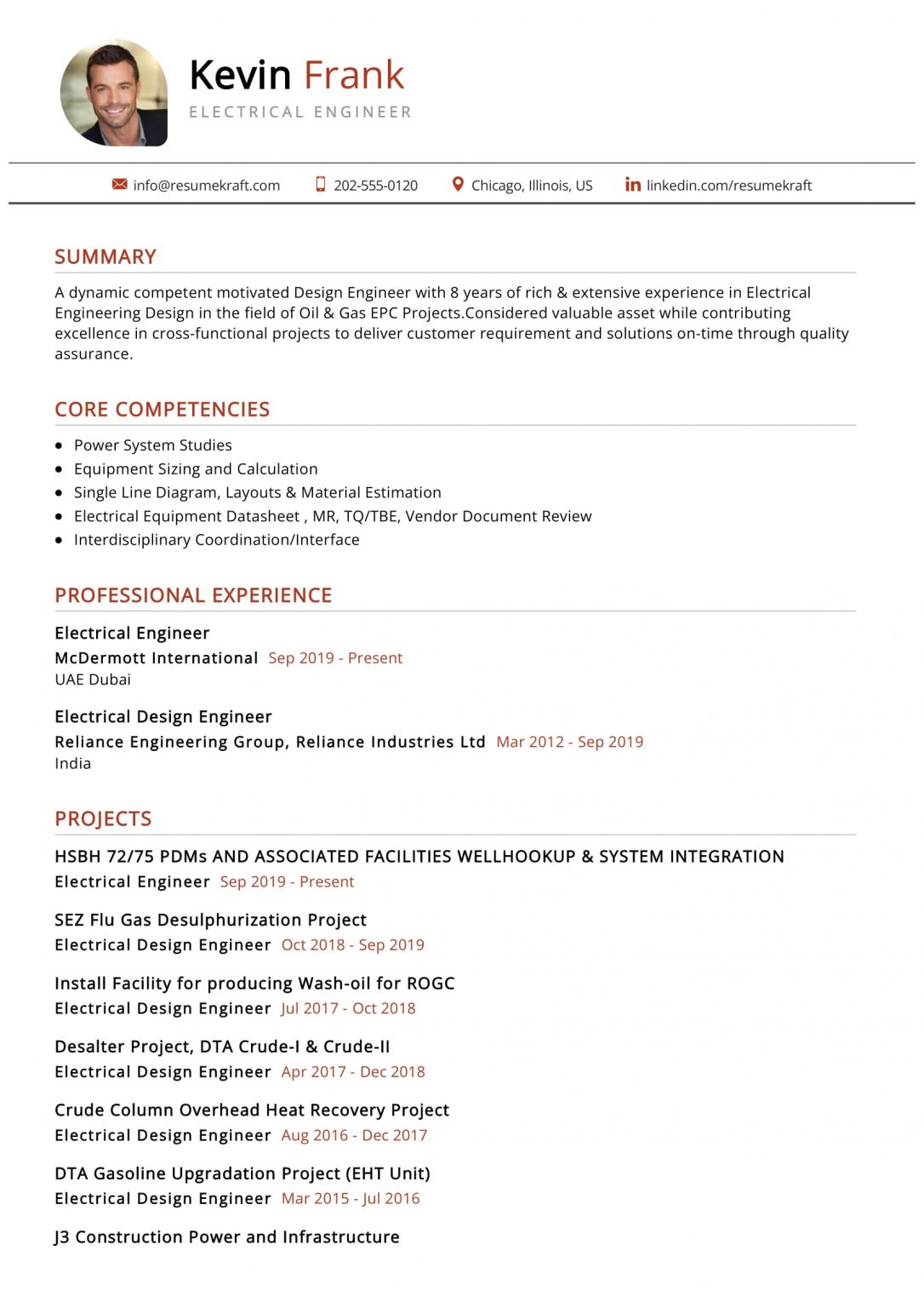 1050+ Professional Resume Samples for 2022 | ResumeKraft