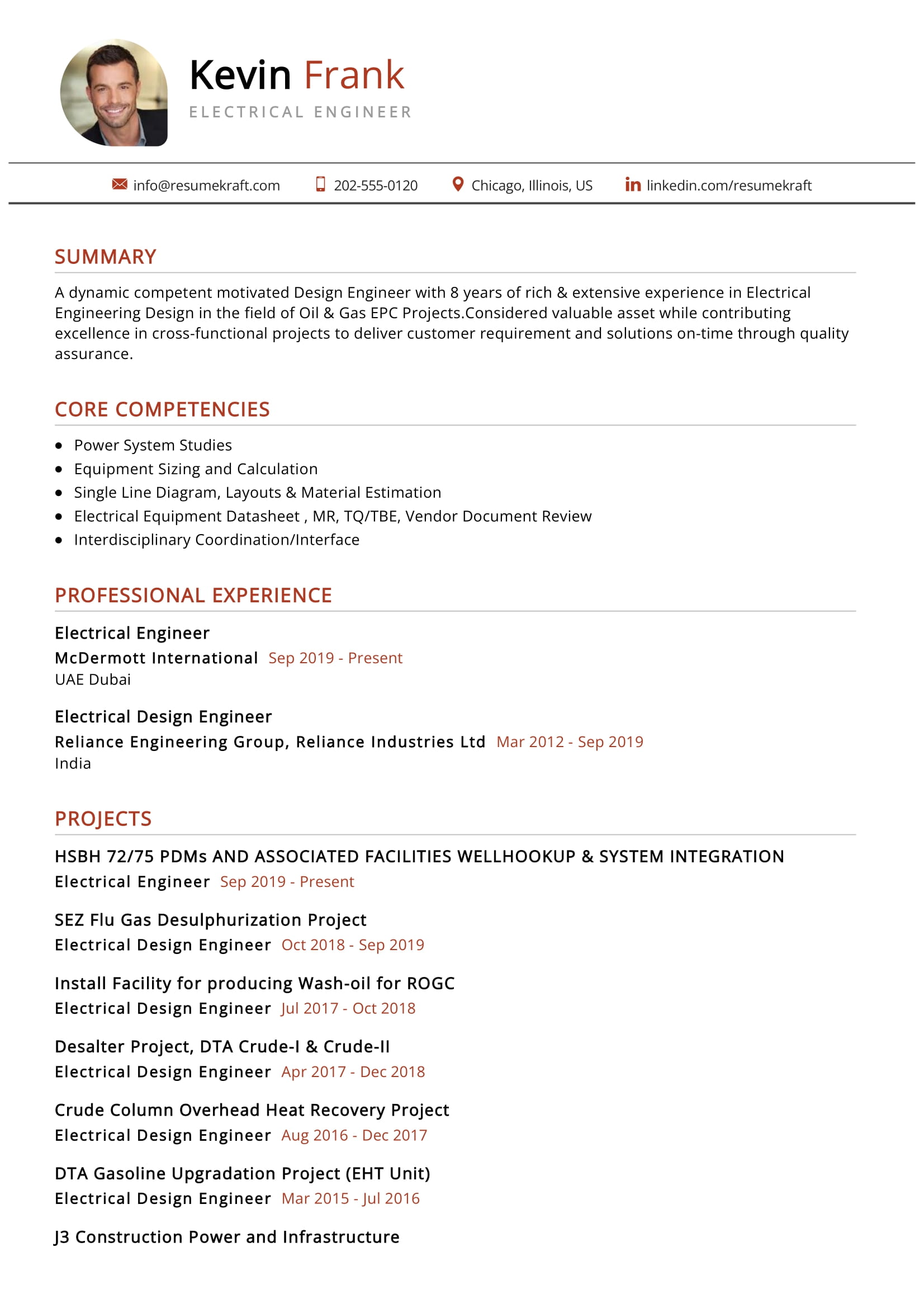 Electrical-Engineer-Resume-Sample
