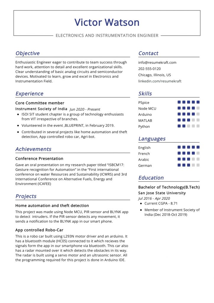 1200+ Professional Resume Samples for 2022 | ResumeKraft