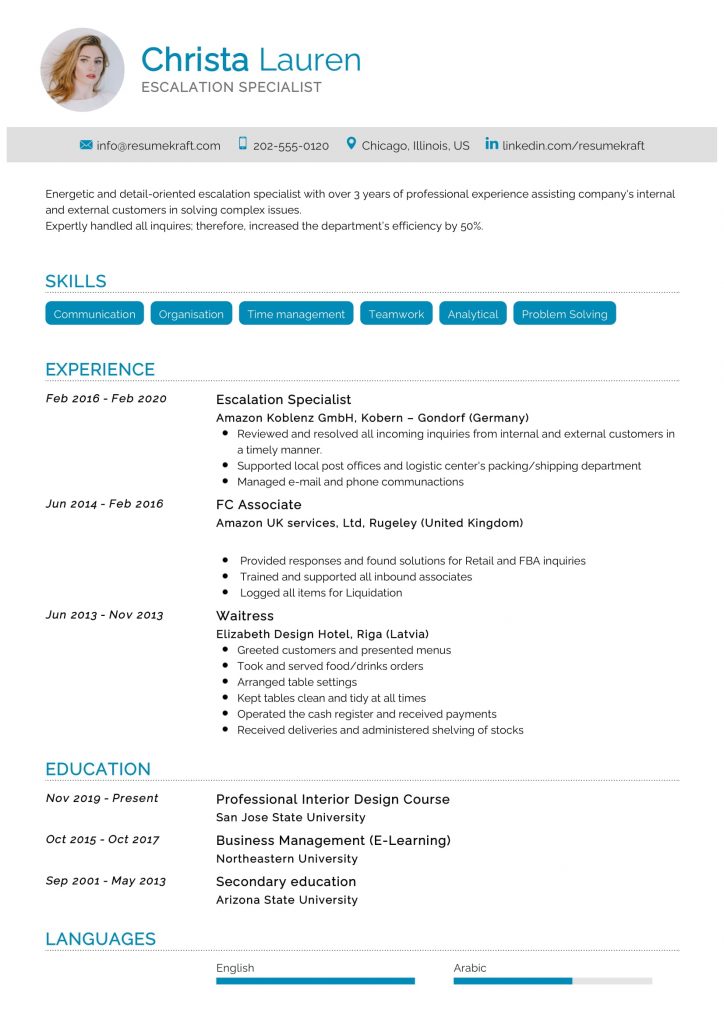 1200+ Professional Resume Samples For 2022 