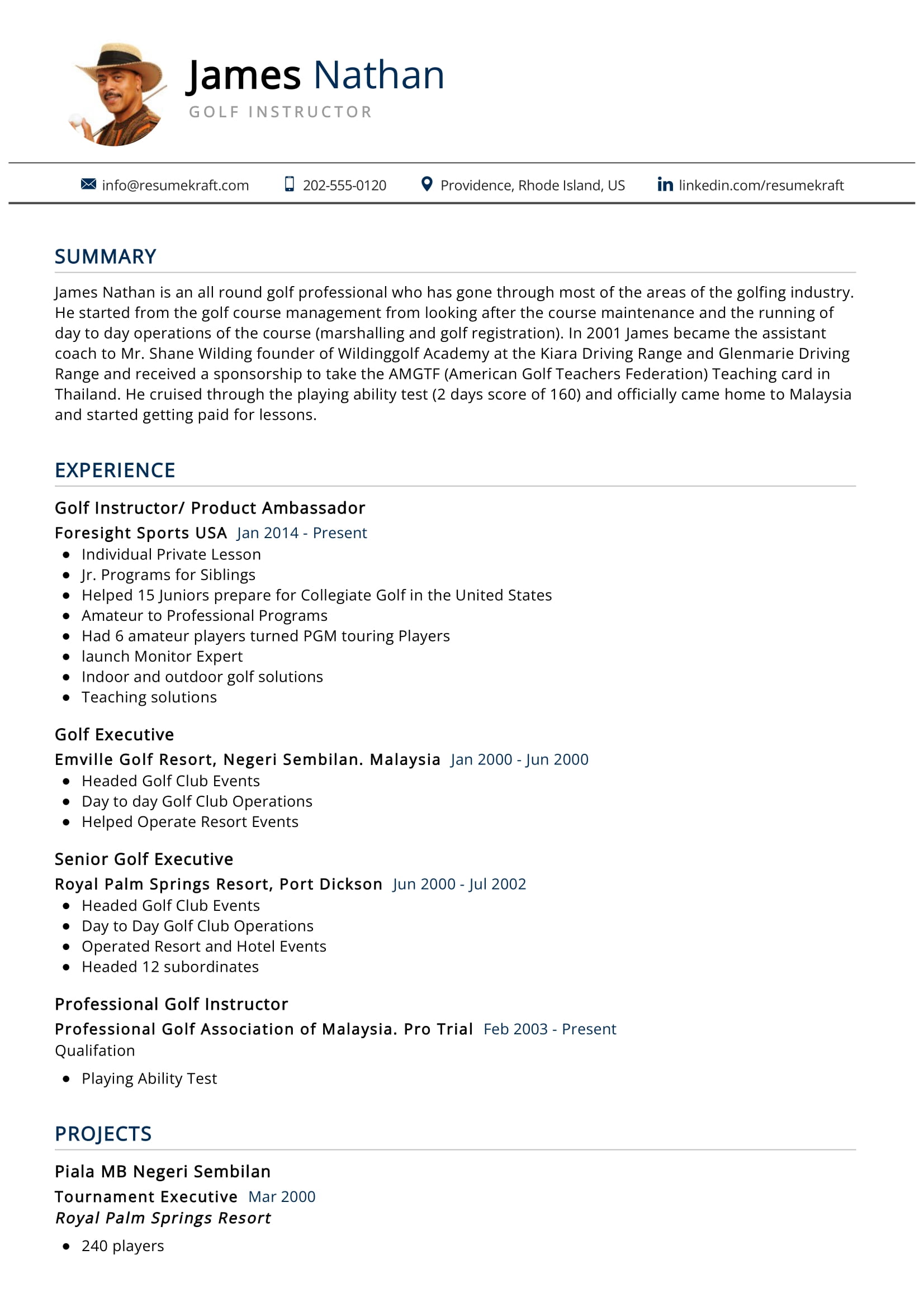 Math Coach Resume Sample